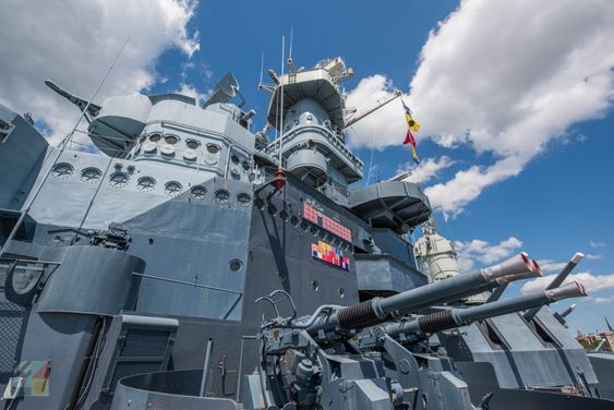 USS North Carolina at Pier 28